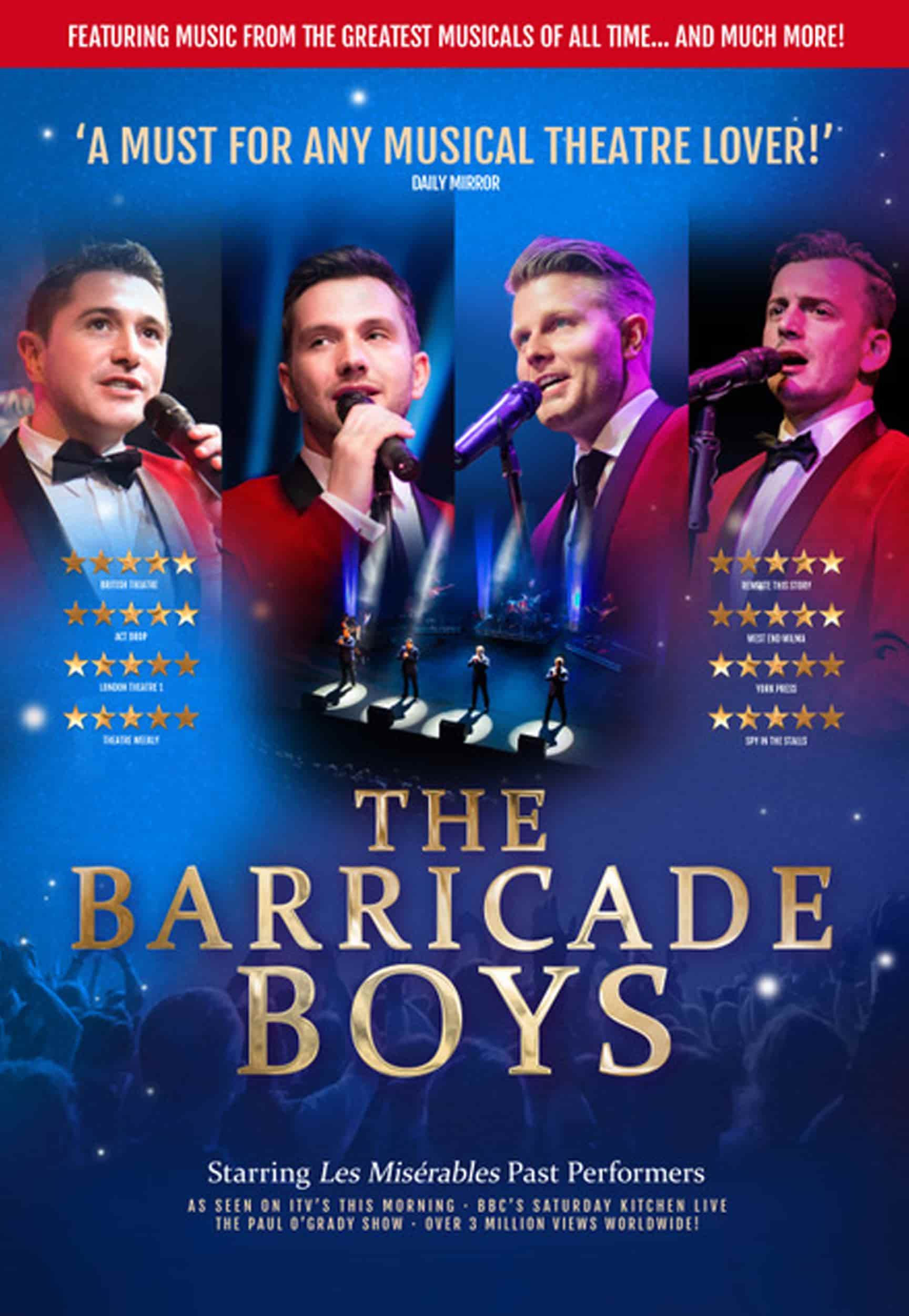 Barricade Boys show poster